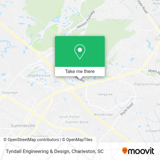 Tyndall Engineering & Design map