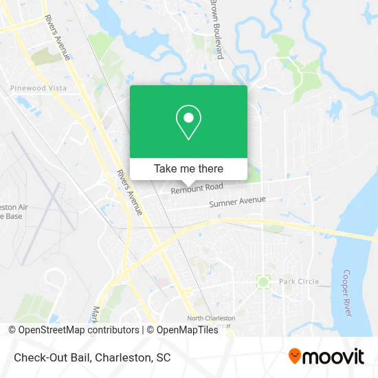 Check-Out Bail map
