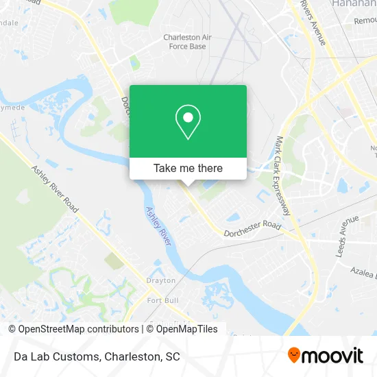 Da Lab Customs map