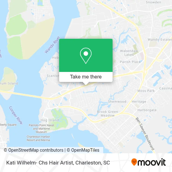 Kati Wilhelm- Chs Hair Artist map