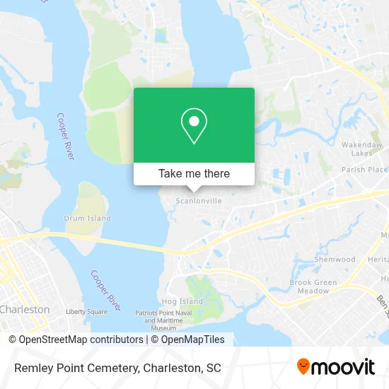 Remley Point Cemetery map