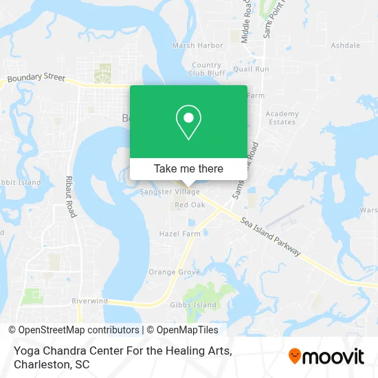 Yoga Chandra Center For the Healing Arts map