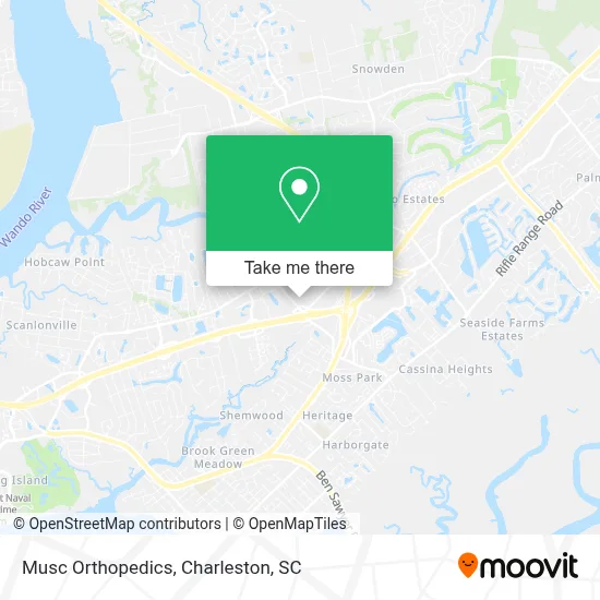 Musc Orthopedics map