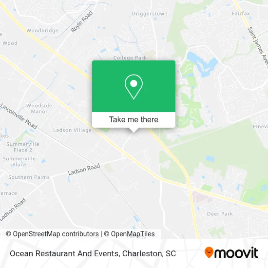 Ocean Restaurant And Events map