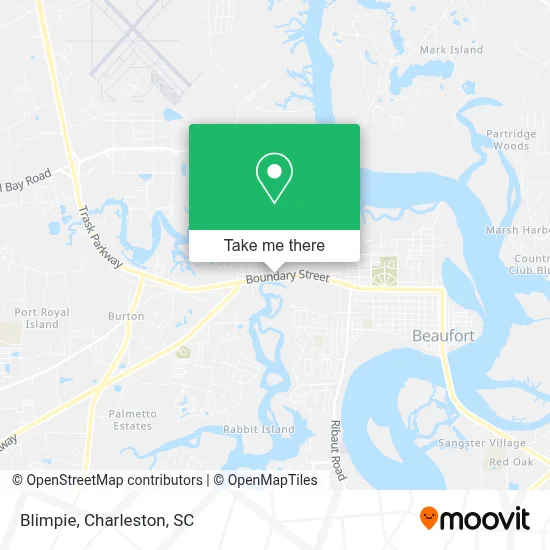 Blimpie map