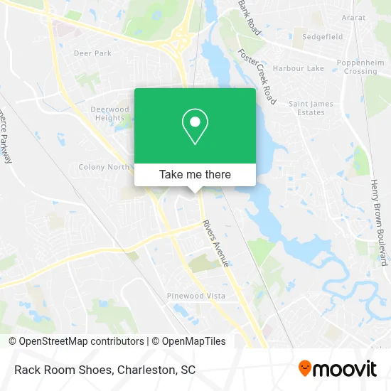 Rack Room Shoes map