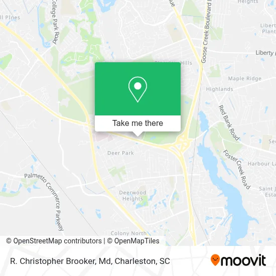 R. Christopher Brooker, Md map