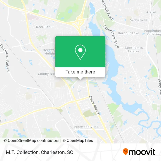 M.T. Collection map