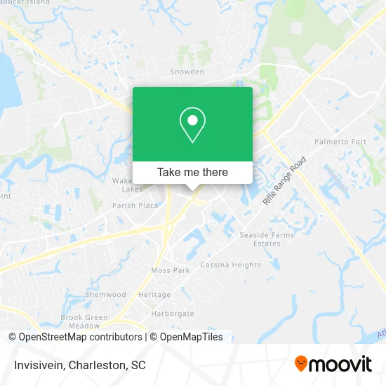Invisivein map
