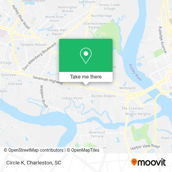 Circle K map