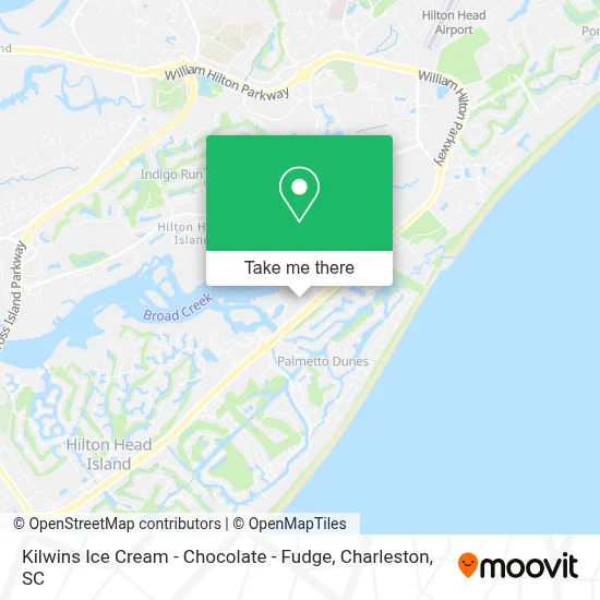 Kilwins Ice Cream - Chocolate - Fudge map