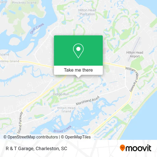 R & T Garage map