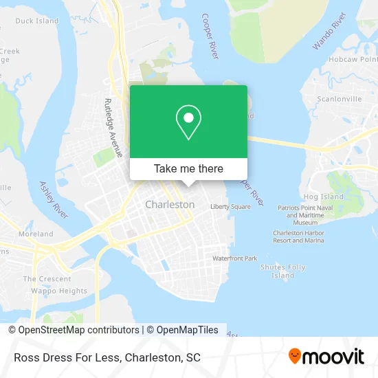 Ross Dress For Less map