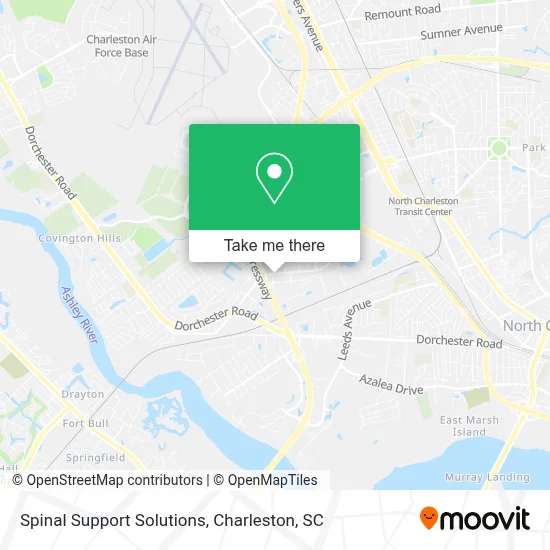 Spinal Support Solutions map