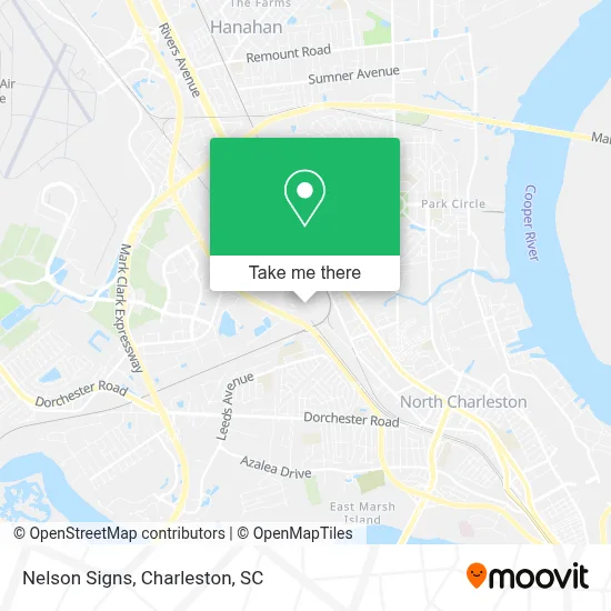 Nelson Signs map