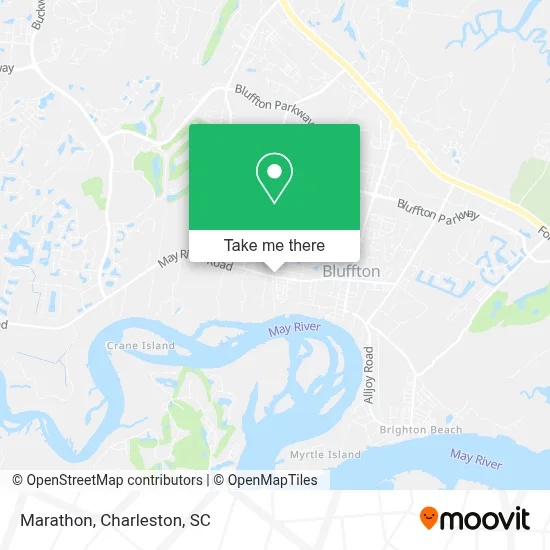 Marathon map