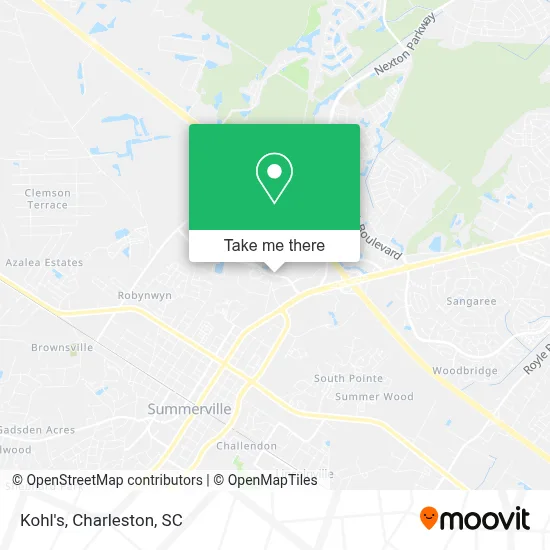 Kohl's map