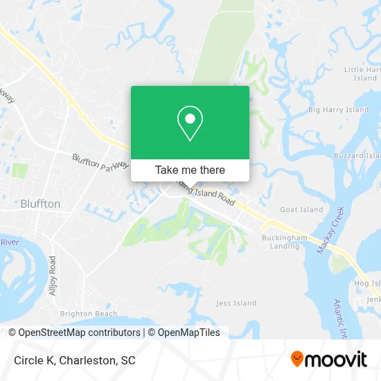 Circle K map