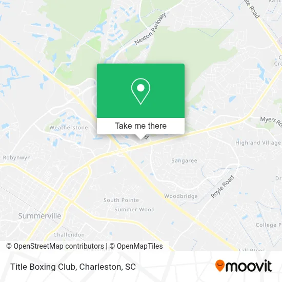 Title Boxing Club map