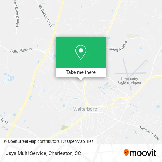 Jays Multi Service map