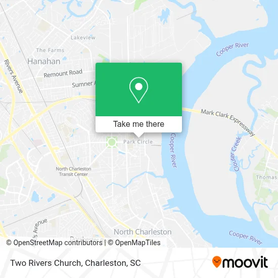 Two Rivers Church map