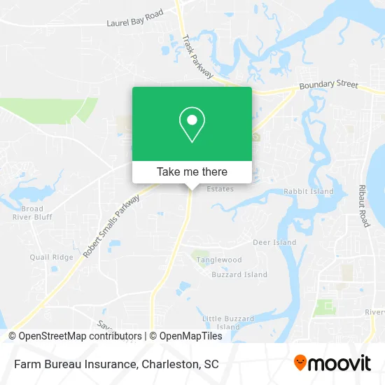 Farm Bureau Insurance map