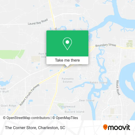 The Corner Store map