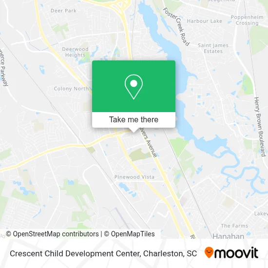 Crescent Child Development Center map
