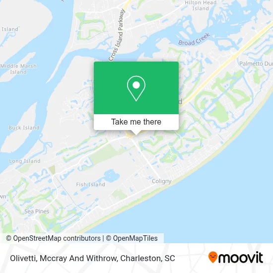 Olivetti, Mccray And Withrow map