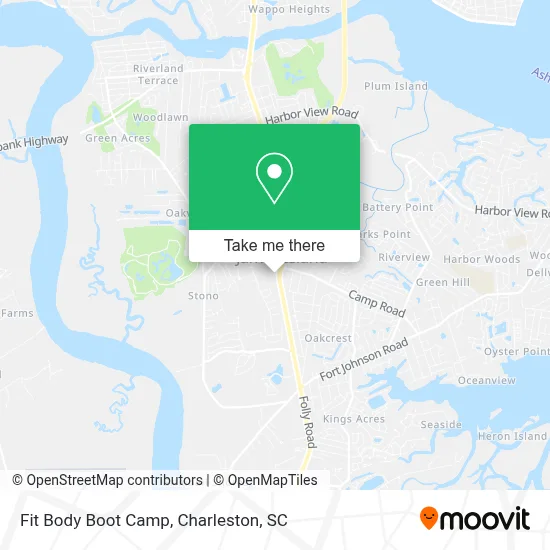 Fit Body Boot Camp map
