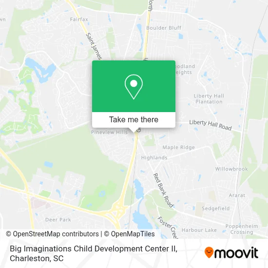 Big Imaginations Child Development Center II map