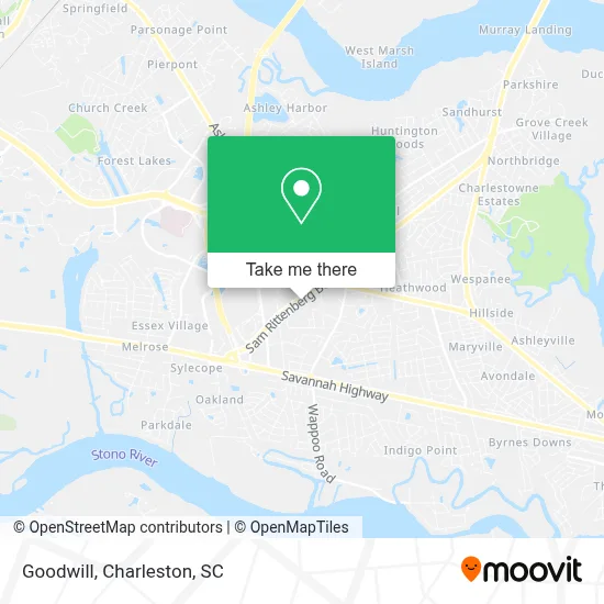 Goodwill map