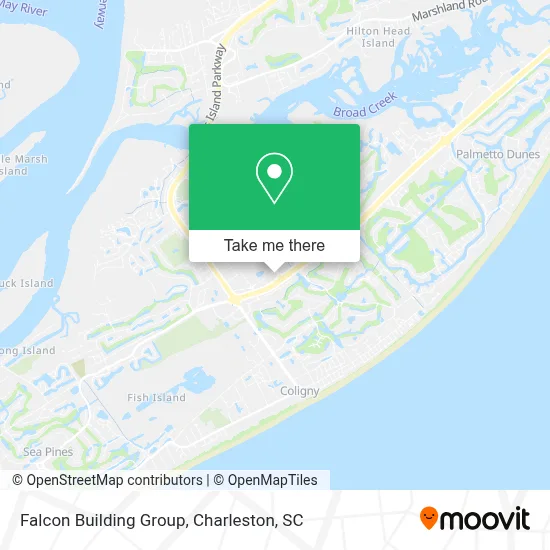 Falcon Building Group map