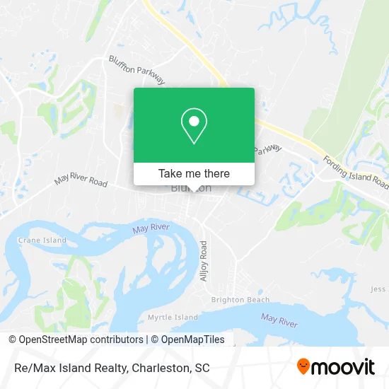 Re/Max Island Realty map
