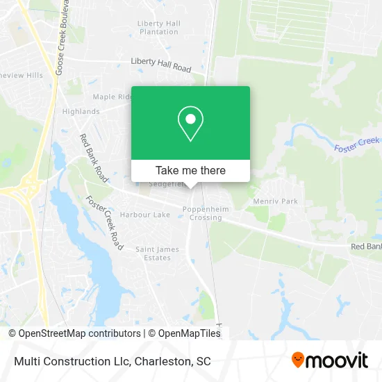 Multi Construction Llc map