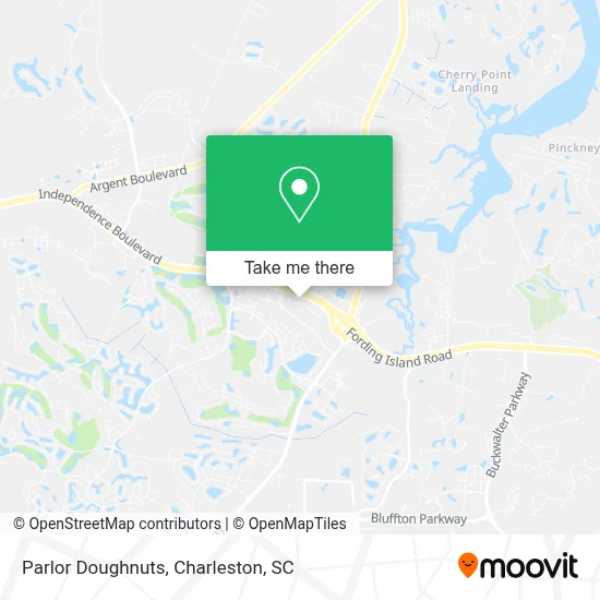 Parlor Doughnuts map
