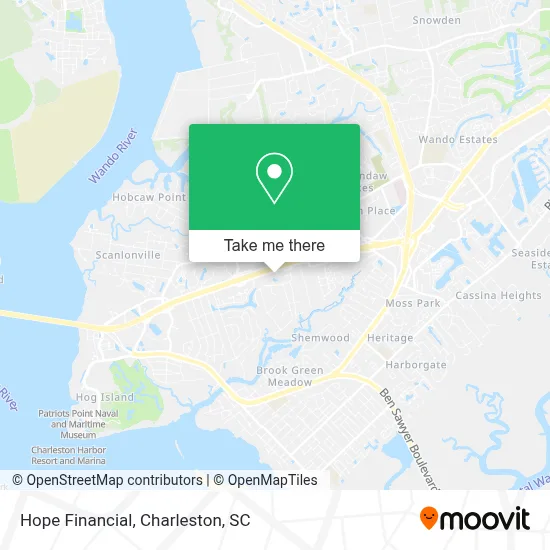 Hope Financial map