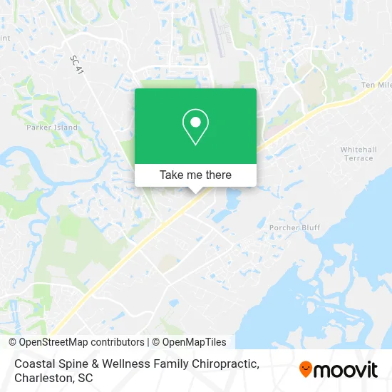 Coastal Spine & Wellness Family Chiropractic map