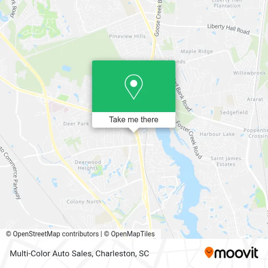 Multi-Color Auto Sales map