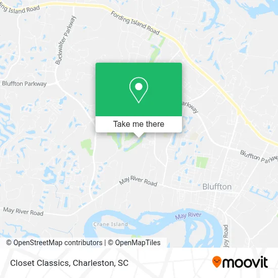 Closet Classics map