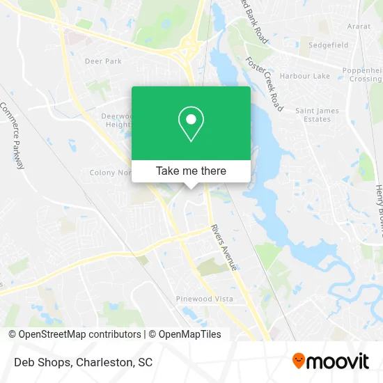 Deb Shops map