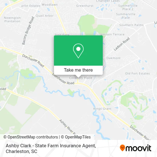Ashby Clark - State Farm Insurance Agent map