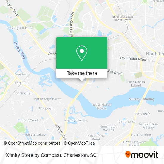 Xfinity Store by Comcast map