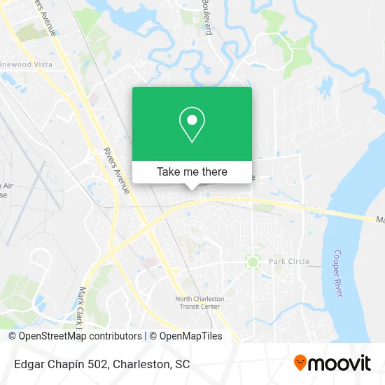 Edgar Chapín 502 map
