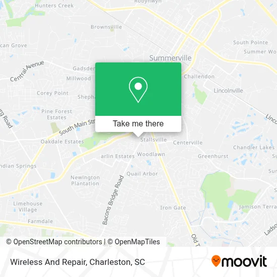 Wireless And Repair map