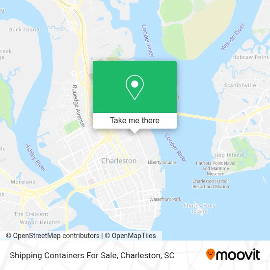 Shipping Containers For Sale map