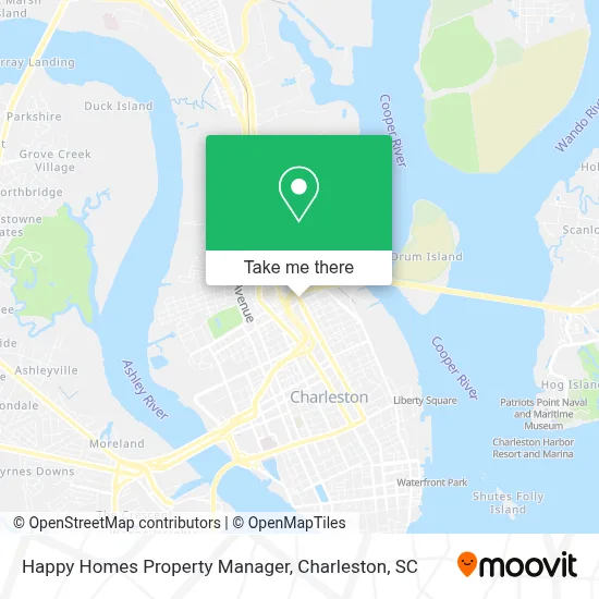 Happy Homes Property Manager map