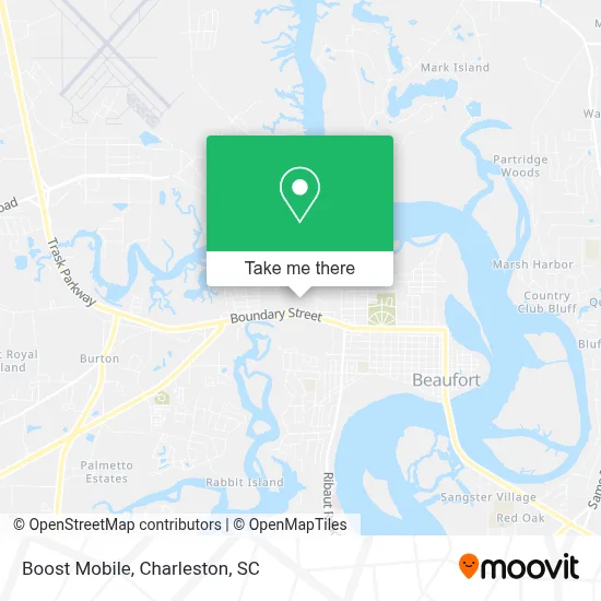 Boost Mobile map