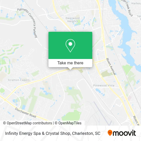 Infinity Energy Spa & Crystal Shop map