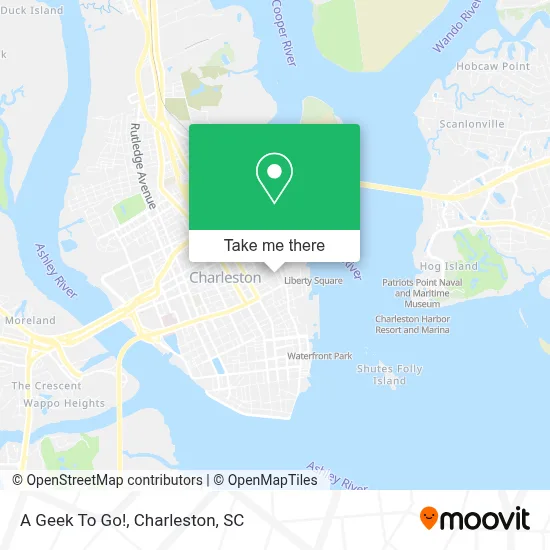 A Geek To Go! map
